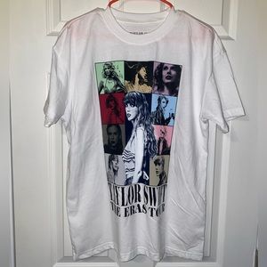 Taylor Swift The Eras Tour White T-shirt